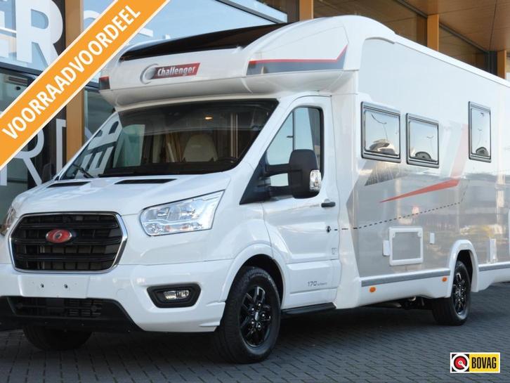Challenger Graphite 260 Automaat, Caravans en Kamperen, Campers, Bedrijf, tot en met 4, Half-integraal, Challenger, Diesel, Automaat