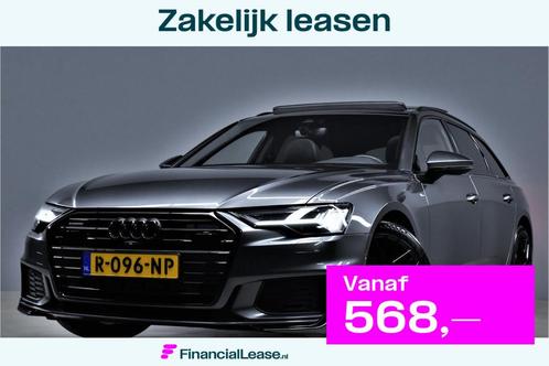 Audi A6 Avant 45 TFSI 245pk Quattro 3x S-Line Pano/Trekhaak/, Auto's, Audi, Bedrijf, Lease, Financial lease, A6, ABS, Achteruitrijcamera