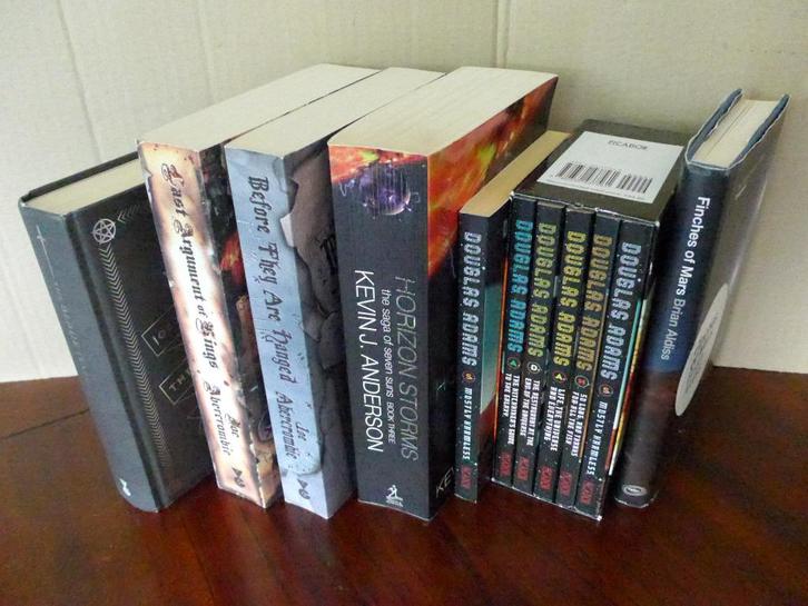 SF & Fantasy Abercrombie, Adams, Aldiss, Anderson (E), Boeken, Fantasy, Gelezen, Ophalen