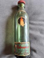 Oude Kabouter Jenever Fles Schiedam 1943 antiek glas 15 cm, Antiek en Kunst, Antiek | Glas en Kristal, Ophalen of Verzenden