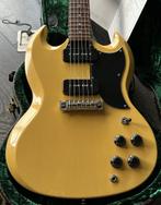 Maybach Albatroz 65-2 TV Yellow Aged met COA & Case, Ophalen of Verzenden, Gebruikt, Solid body, Gibson