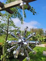 2 spoetnik hanglampen sputnik lampen fifties sixties retro, Huis en Inrichting, Lampen | Hanglampen, Ophalen, Zo goed als nieuw