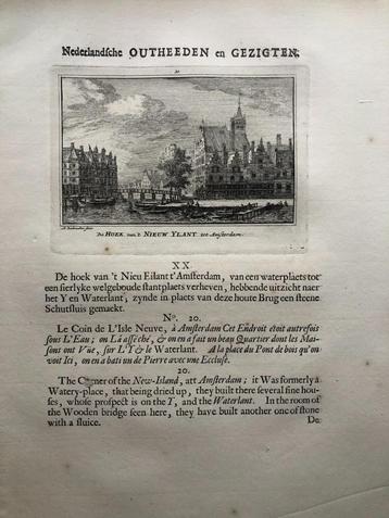 020 / Amsterdam Westerhoek van Nieuwe Waals Eiland 1725 beschikbaar voor biedingen