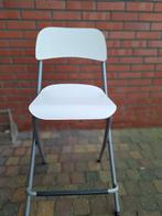 Hoge kruk met rugleuning, 1 kruk, Ophalen of Verzenden, Zo goed als nieuw, 60 tot 90 cm