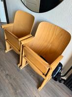 Vintage Bioscoop klapstoelen, Huis en Inrichting, Stoelen, Ophalen, Zo goed als nieuw