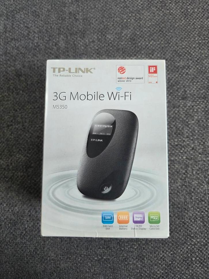 TP-Link M5350 3G Mobiele WiFi Router, Computers en Software, Accesspoints, Zo goed als nieuw, Ophalen of Verzenden