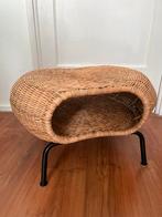 IKEA Gamlehult voetenbankje rotan met opbergruimte, Huis en Inrichting, Ophalen, Zo goed als nieuw, 50 tot 75 cm, 50 tot 75 cm