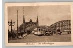 Rotterdam De Maasbruggen tram paard+wagens, Verzenden, Voor 1920, Ongelopen, Zuid-Holland
