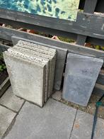 GRATIS Grote (grind) tegels 60 x 40 +2 extra, Tuin en Terras, Tegels en Klinkers, Ophalen, Gebruikt, Minder dan 5 m², Grind