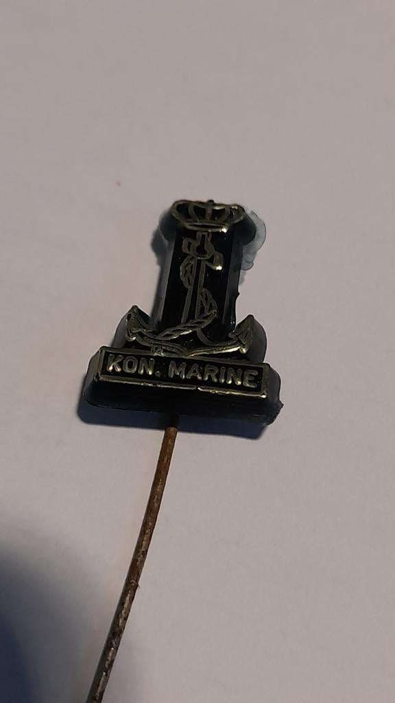 Koninklijke Marine Speldje, Ophalen of Verzenden, Gebruikt, Overige onderwerpen, Speldje of Pin