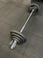 Halter / halterstang/ barbell 150 cm 12 kg, Sport en Fitness, Fitnessmaterialen, Nieuw, Halterstangen, Rug, Ophalen