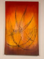 Indonesisch schilderij, Antiek en Kunst, Kunst | Schilderijen | Abstract, Ophalen