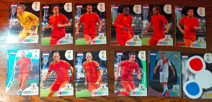 Collectie Voetbal Spelerskaarten Nederlands Elftal WK 2014, Verzamelen, Sportartikelen en Voetbal, Gebruikt, Spelerskaart, Overige binnenlandse clubs