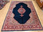 Vintage handgeknoopt perzisch tapijt sarough 295x203, Info@SlatsAntiek.nl, Perzisch, 200 cm of meer, Ophalen of Verzenden