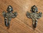 Engelen "kapstokhaakjes"., Antiek en Kunst, Antiek | Koper en Brons, Ophalen of Verzenden