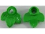Lego Stenen 5x Plaat Rond Kleine Bladeren Licht Groen, Ophalen of Verzenden, Nieuw, Losse stenen, Lego