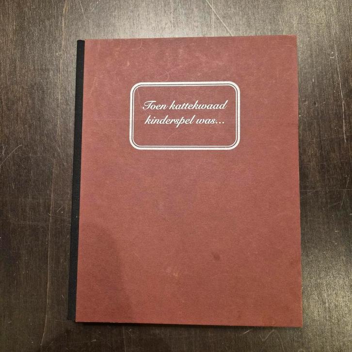 Toen kattekwaad kinderspel was - Boek, Boeken, Kunst en Cultuur | Architectuur, Ophalen of Verzenden