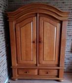 Ruime zware blank eiken Toogkast - 207x150x53 cm, Huis en Inrichting, Kasten | Buffetkasten, Ophalen, Gebruikt, 200 cm of meer