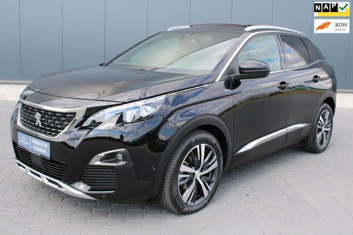 Peugeot 3008 1.2 PureTech Blue Lease Premium trekhaak ledere, Auto's, Peugeot, Bedrijf, Te koop, ABS, Achteruitrijcamera, Airbags