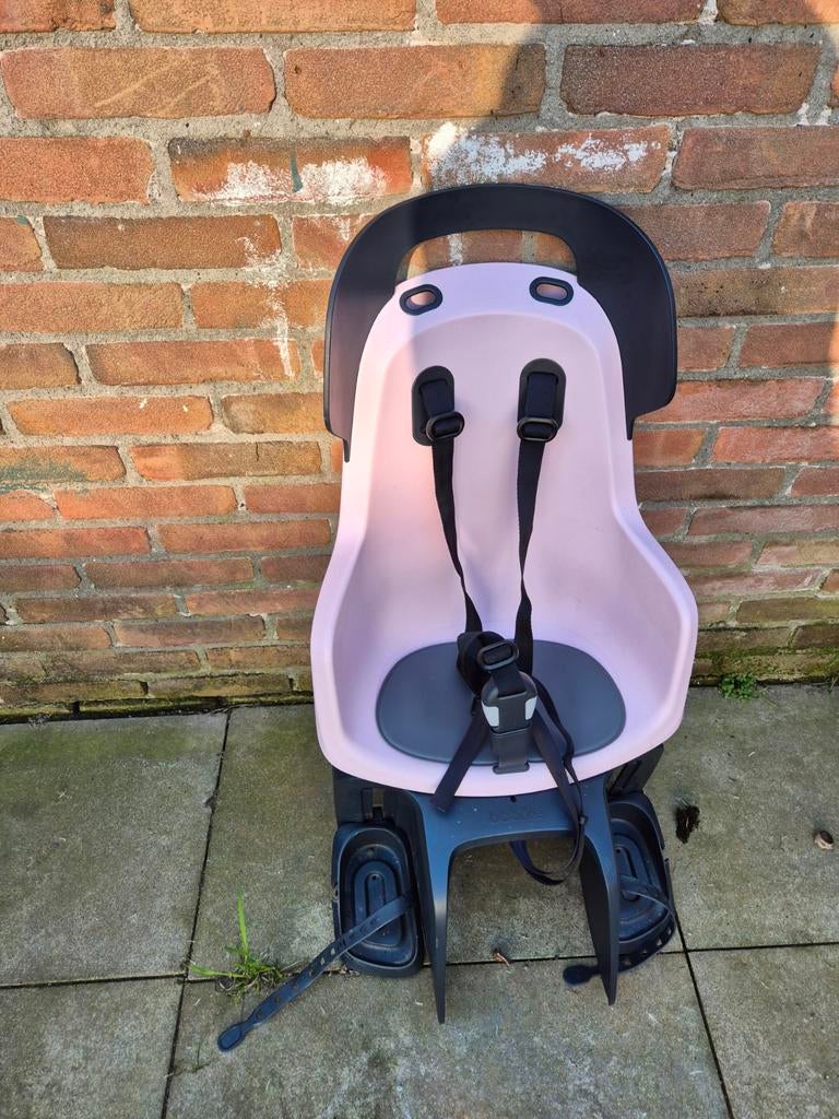 Bobike kinderzitje achterop - kan nog prima mee!, Ophalen, Gebruikt, Achterzitje, Bobike