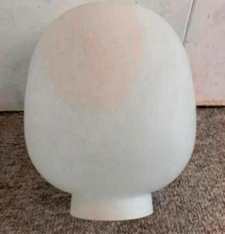 Lamp zes zeldzaam vintage Gispen Giso glazen kelken jaren 50, Huis en Inrichting, Lampen | Hanglampen, Ophalen of Verzenden