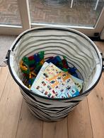 Grote mand met clics met voorbeeldboekjes en wieltjes, Kinderen en Baby's, Speelgoed | Bouwstenen, Ophalen, Gebruikt