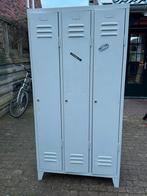 Metalen Locker Kast - Industrieel Design, Huis en Inrichting, Ophalen of Verzenden, Gebruikt