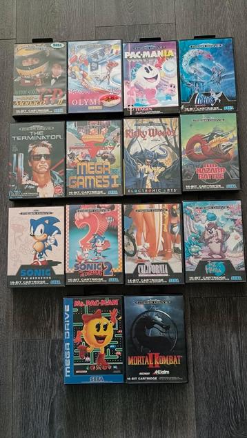 Sega mega drive games  beschikbaar voor biedingen