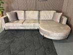 GRATIS LEVERING Loungebank Velvet Beige 300x180 GEREINIGD, Huis en Inrichting, Banken | Bankstellen, 300 cm of meer, Ophalen of Verzenden