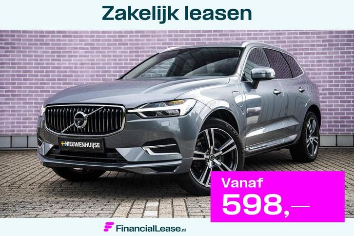 Volvo XC60 2.0 Recharge T8 AWD Inscription | Adapt. Cruise |, Auto's, Volvo, Bedrijf, Lease, Financial lease, XC60, 360° camera