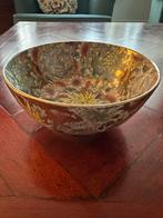 Millefleur Chinese schaal Macau handgeschilderd, Ophalen of Verzenden