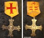 Oud Frans verzilverd ereteken Maria uit de Diocese, Antiek en Kunst, Verzenden