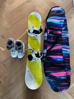 Snowboard set (board, bindingen, schoenen en tas), Ophalen of Verzenden, Gebruikt, Board