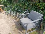 Loungeset voor de tuin, Tuin en Terras, Tuinsets en Loungesets, Ophalen, 5 zitplaatsen, Gebruikt, Aluminium