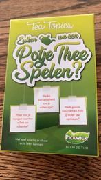Tea Topics, Hobby en Vrije tijd, Gezelschapsspellen | Kaartspellen, Ophalen of Verzenden, Zo goed als nieuw