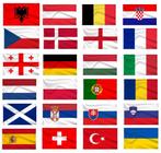 Vlaggenpakket EK 2024 (24 vlaggen) €149.95, Nieuw, Ophalen of Verzenden