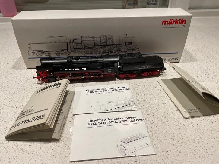 Marklin 83415 stoomloc BR 52, Hobby en Vrije tijd, Modeltreinen | H0, Zo goed als nieuw, Locomotief, Wisselstroom, Märklin, Ophalen of Verzenden