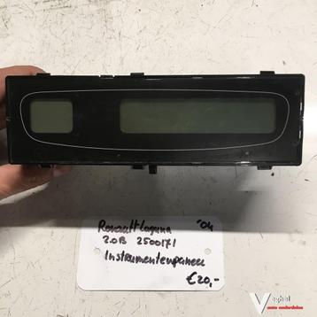 Renault Laguna 2.0 B  Hatchback  2004 2500171   Instrumenten beschikbaar voor biedingen