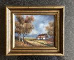 Schilderijlijst, goud, schilderij, vintage, 20,5x24,5, Ophalen, Hout