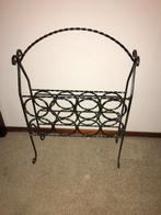 Wijnrek smeedijzer voor 8 flessen. i.z.g.st., Ophalen, Gebruikt, Metaal, 5 tot 15 flessen