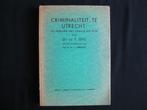 F.Jens, Criminaliteit te Utrecht in verband familie en wijk., Gelezen, Ophalen of Verzenden, 20e eeuw of later