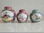 Vintage Chinese Gemberpotten - Set van 3, Antiek en Kunst, Ophalen of Verzenden