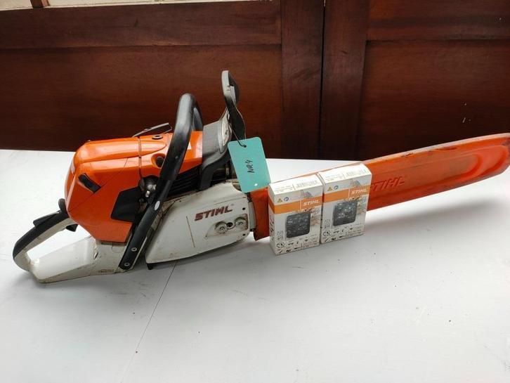 Stihl MS 441C kettingzaag, bj 2018, Tuin en Terras, Hand-tuingereedschap, Gebruikt, Overige soorten, Ophalen