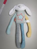 Hema katoenen/pluche  konijn slungel knuffel één gele arm, Kinderen en Baby's, Speelgoed | Knuffels en Pluche, Ophalen of Verzenden