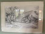 Uit erfenis verkregen schilderij Havezathe Ton Ancone, Antiek en Kunst, Ophalen of Verzenden
