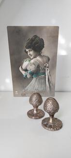 Antieke Walnoot Fotohouders/Kaartenhouders Pasen, Ophalen of Verzenden