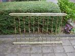 Hekwerk, antiek hekwerk, oud frans balkon hek., Tuin en Terras, Tuinhekken en Hekwerk, Ophalen, Gebruikt, Overige materialen, Spijlenhekwerk