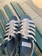 Ecco Sandalen Maat 40, Ophalen, Zo goed als nieuw, Grijs, Sandalen of Muiltjes
