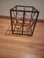 Wijnrek 4 flessen, Ophalen, Metaal, Minder dan 50 cm