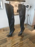 CASADEI: Blade Leather Over The Knee maat 40, Kleding | Dames, Schoenen, Hoge laarzen, Zwart, Ophalen of Verzenden, Zo goed als nieuw